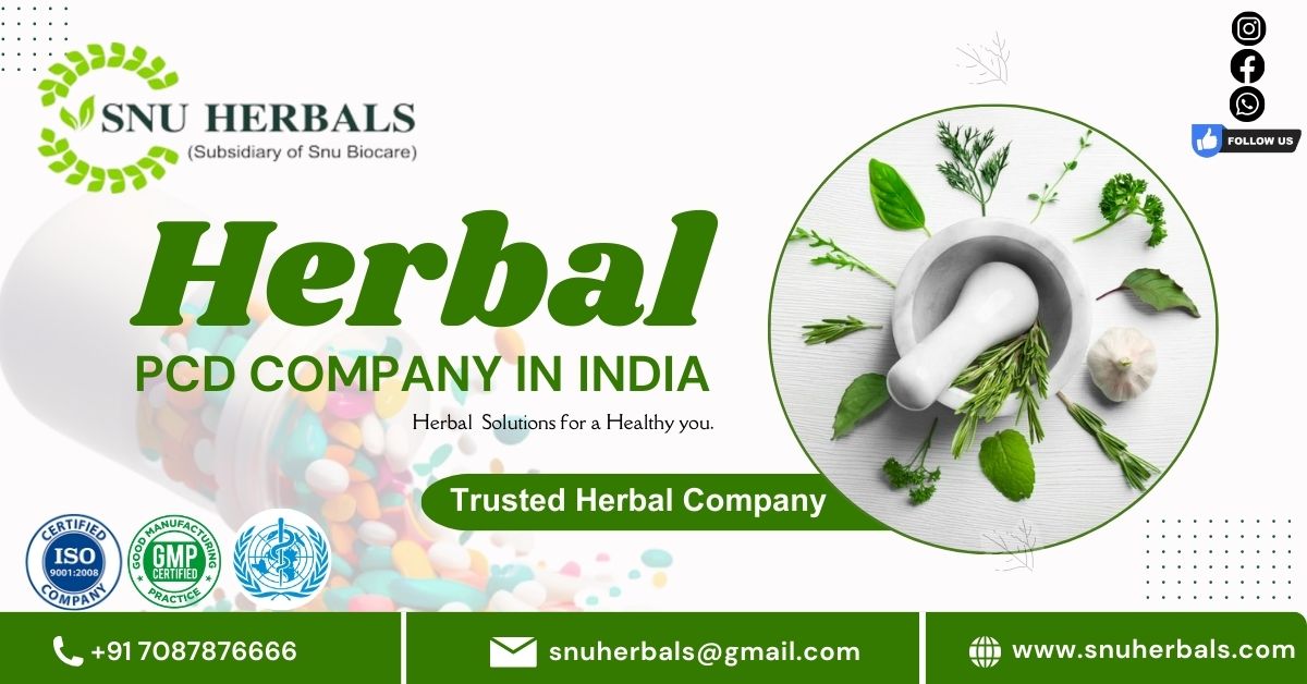 herbal pcd company in india