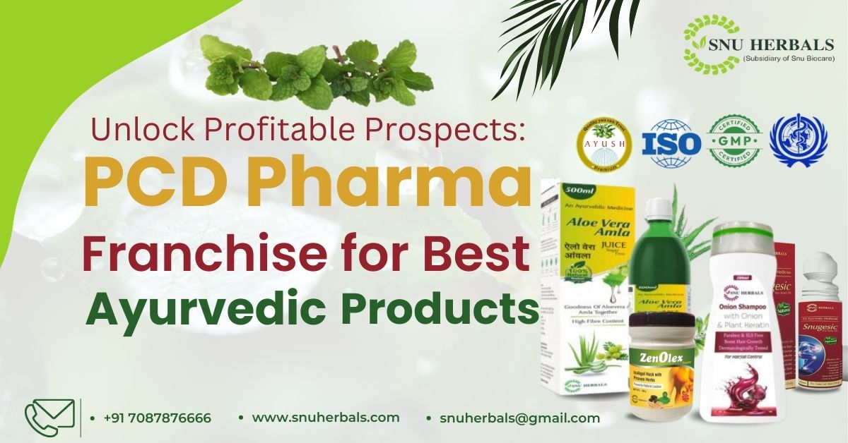 Choose the most genuine platform for the Ayurvedic products franchise in India | SNU Herbals