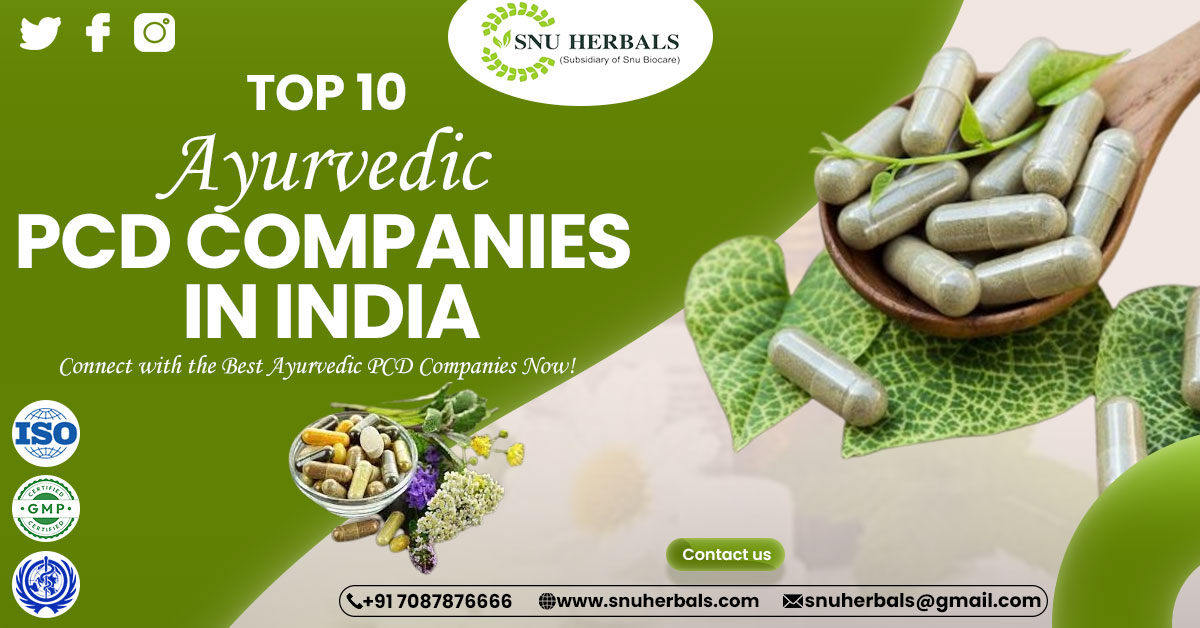 Top 10 ayurvedic herbal pcd companies in india