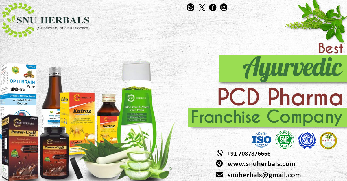 Which Ayurvedic PCD pharma franchise company has the most authentic services to provide their franchisees? | SNU Herbals