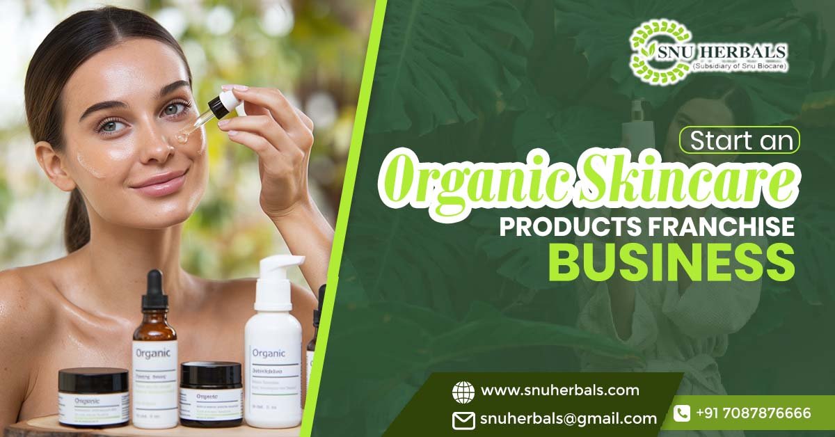Organic Skincare Products Franchise